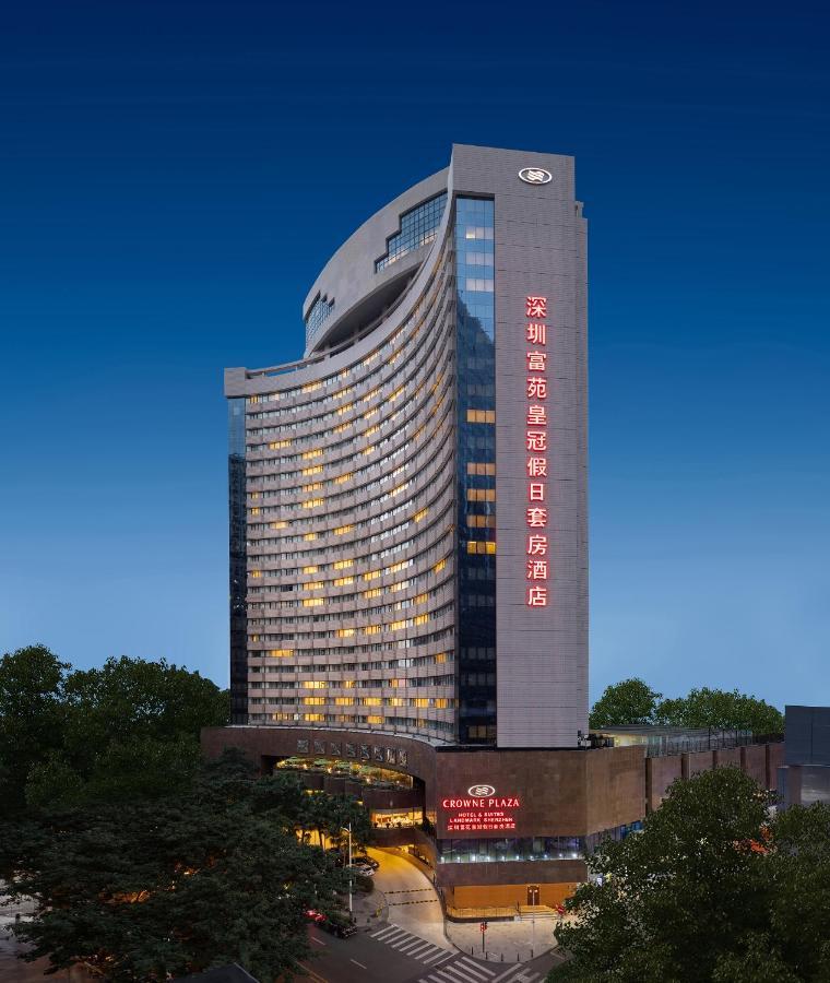 Crowne Plaza Hotel & Suites Landmark Shenzhen By Ihg - Nearby Luohu Border, Indoor Heated Swimming Pool, Complimentary Welcome Drink Екстер'єр фото