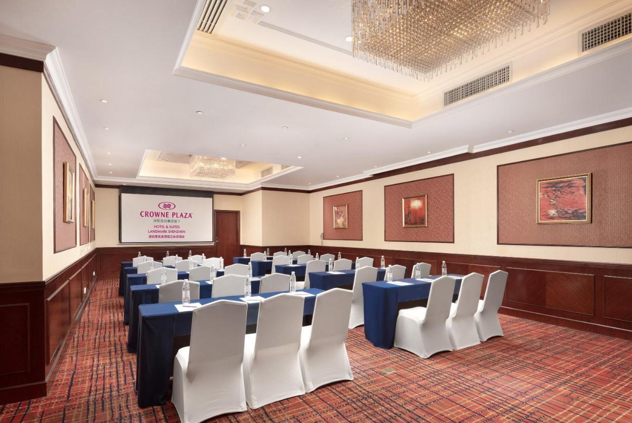 Crowne Plaza Hotel & Suites Landmark Shenzhen By Ihg - Nearby Luohu Border, Indoor Heated Swimming Pool, Complimentary Welcome Drink Екстер'єр фото